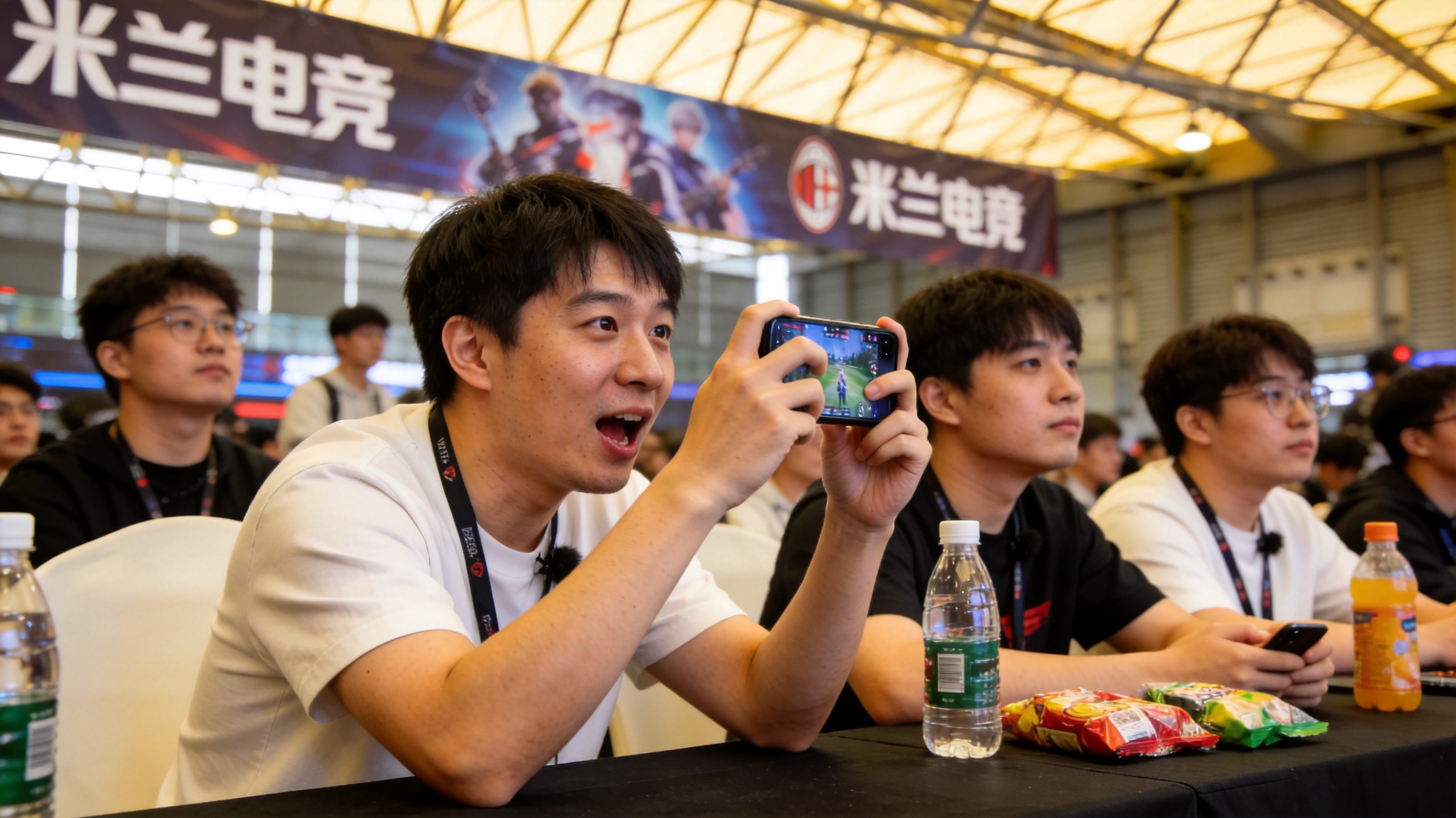 米兰电竞直播画面显示实时比分弹窗和控球率图表